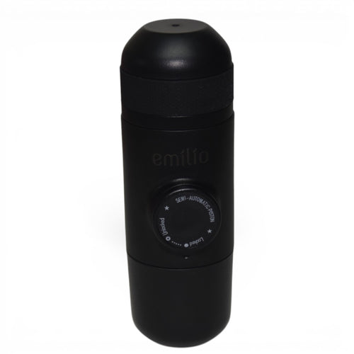 Emilio Minipresso CA – מכונת אספרסו ניידת תואמת קפסולות נספרסו עם מתנה קפסולות גימוקה