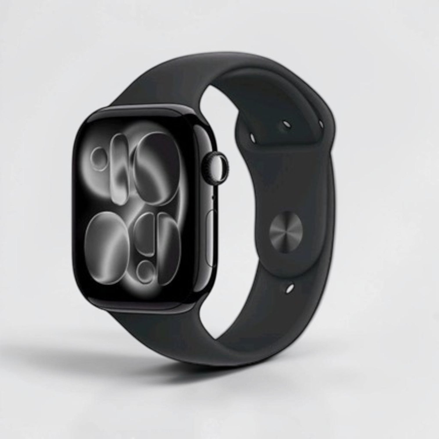Apple Watch Series 11 – Jet Black, מארז אלומיניום